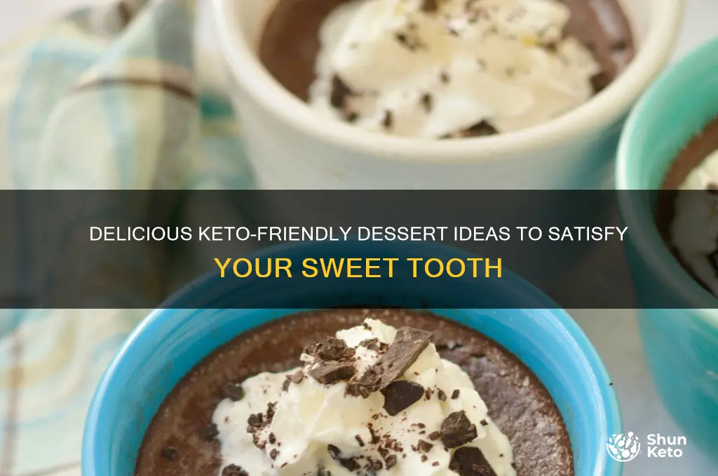 what can i have for dessert on keto