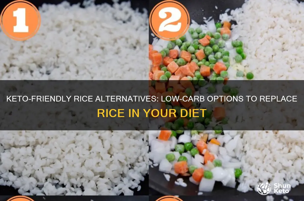 what can i have instead of rice on keto