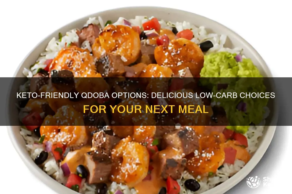 what can i have that is keto at qdoba