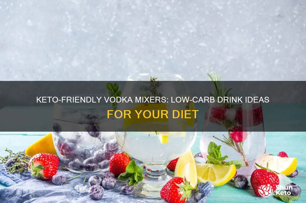 what can i mix my vodka with on keto