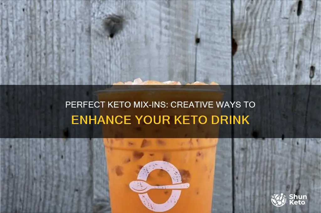 what can i mix the perfect keto with
