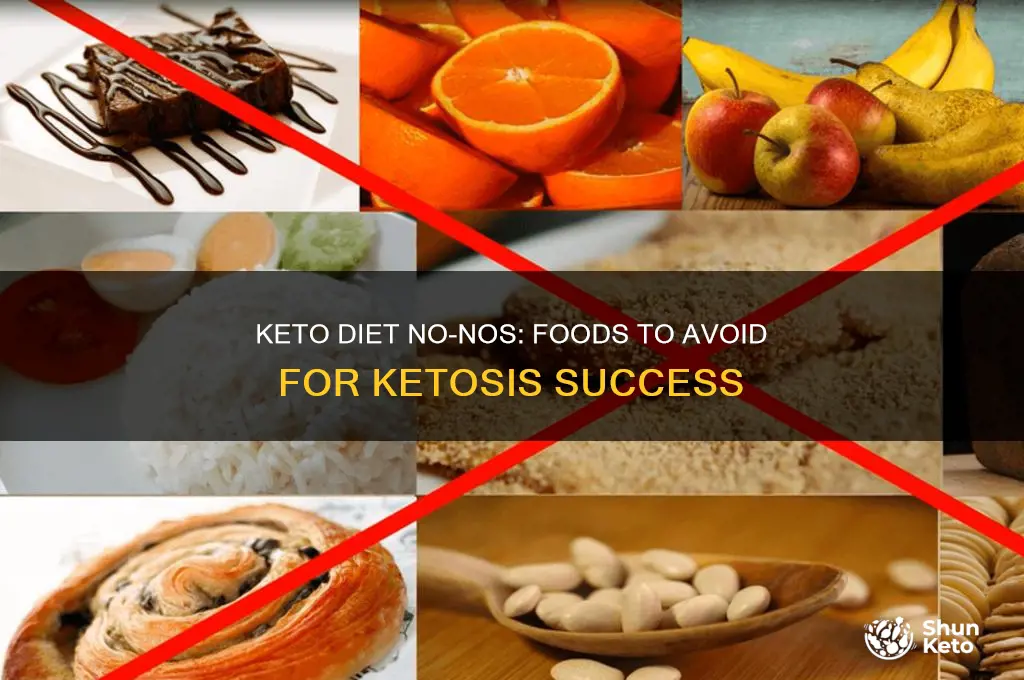 what can i not eat during keto