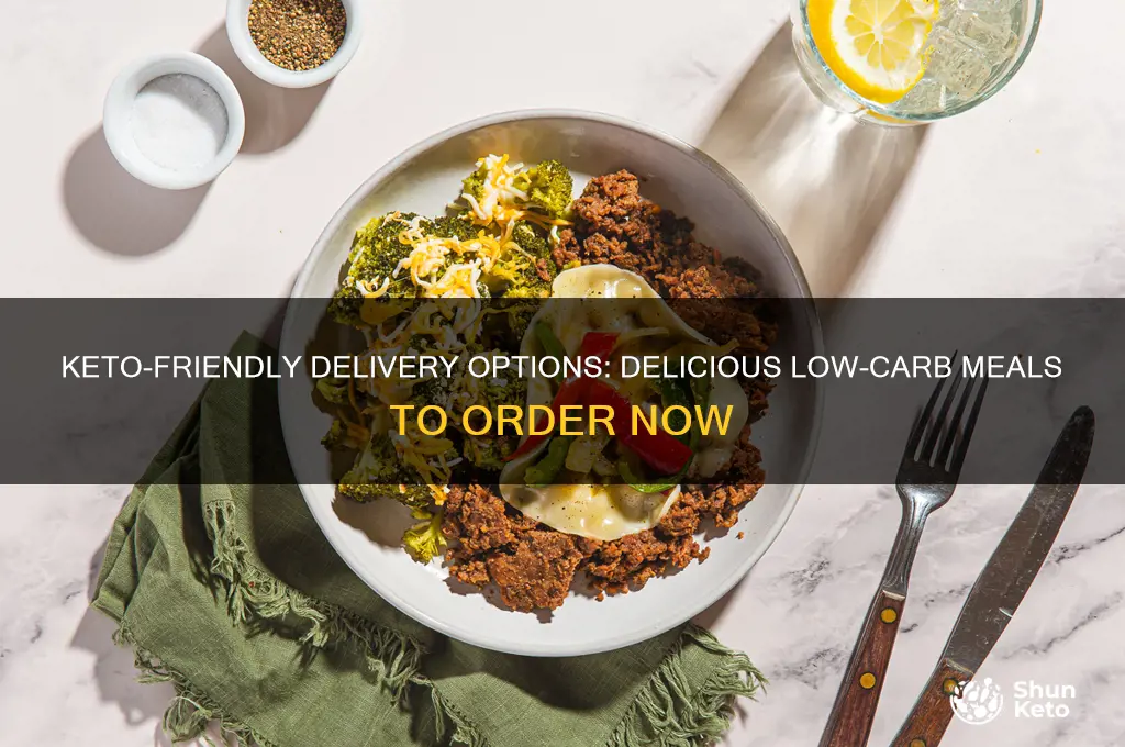 what can i order for delivery on keto