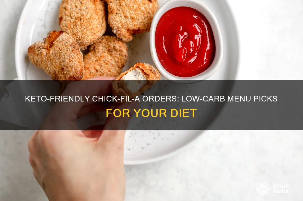 what can i order keto at chick fil a