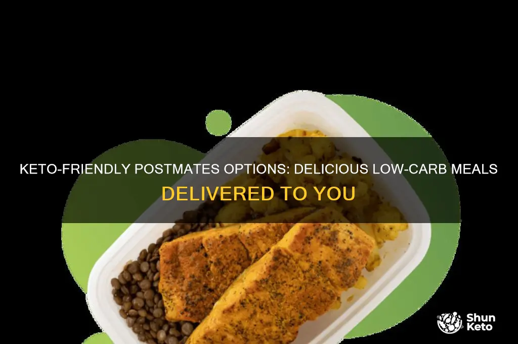 what can i postmate that is keto