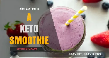 Delicious Keto Smoothie Ideas: Low-Carb Ingredients for a Healthy Blend