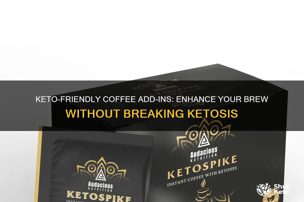 what can i put in my coffee on keto