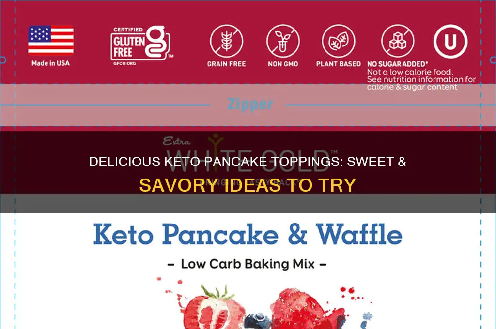 what can i put on keto pancakes