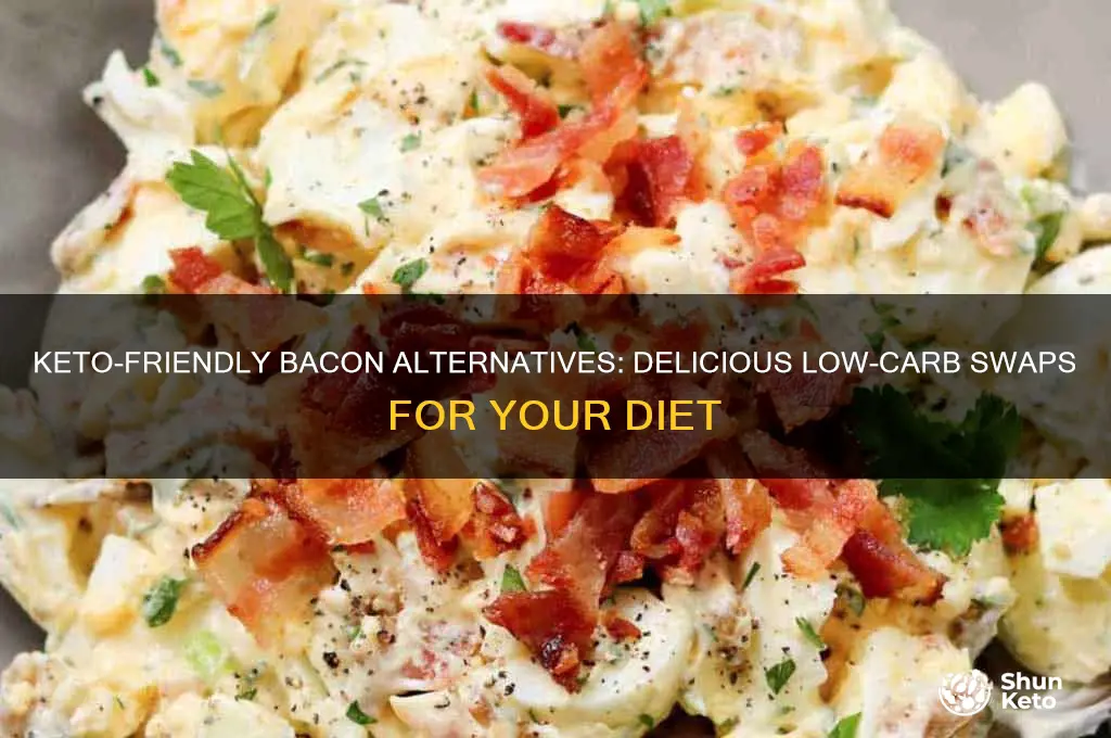 what can i replace bacon with on keto