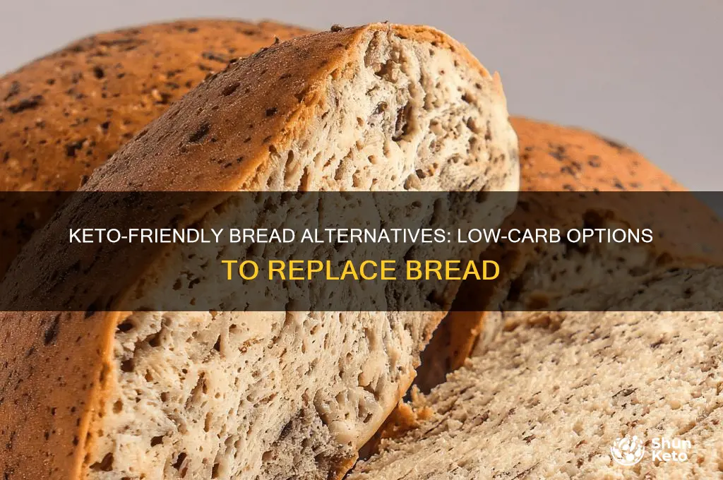 what can i replace bread with on keto