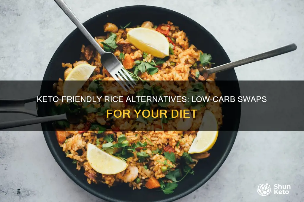 what can i replace rice with on keto diet