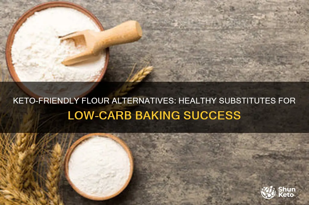what can i substitute flour with keto diet