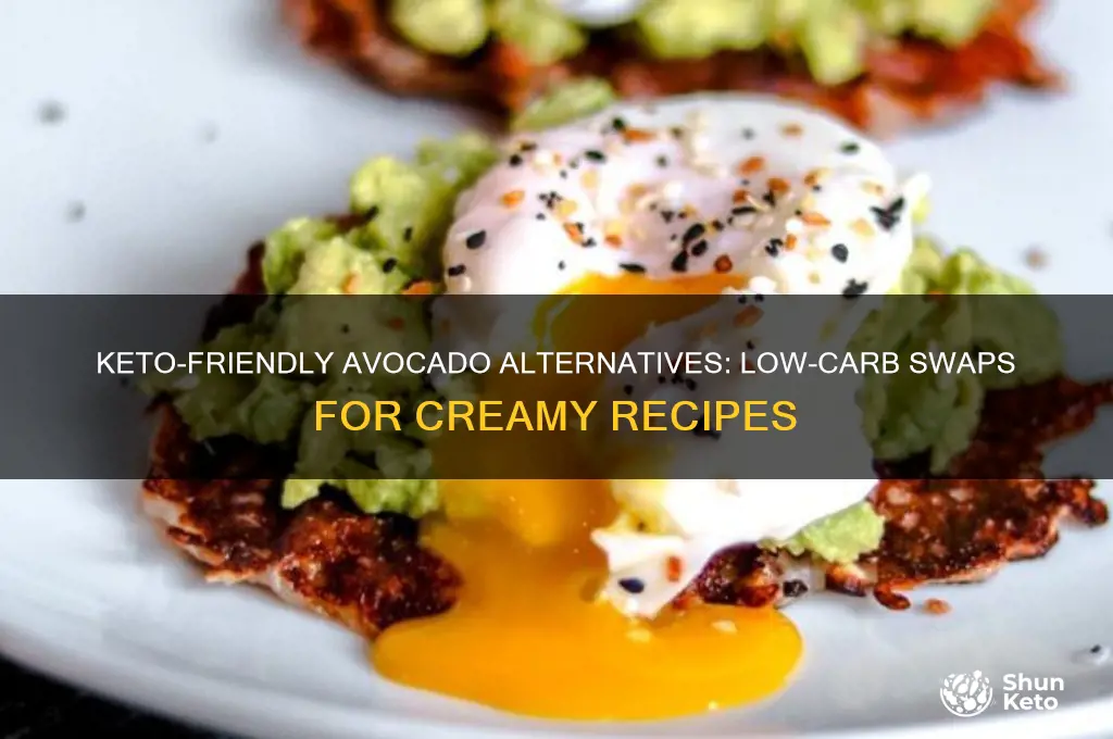 what can i substitute for avocado on keto diet