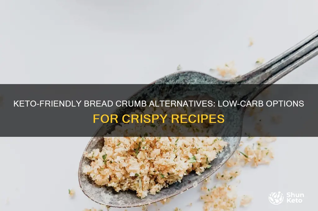 what can i substitute for bread crumbs on keto diet
