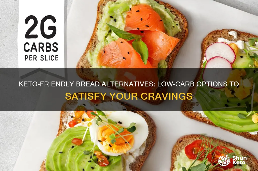 what can i substitute for bread on keto diet