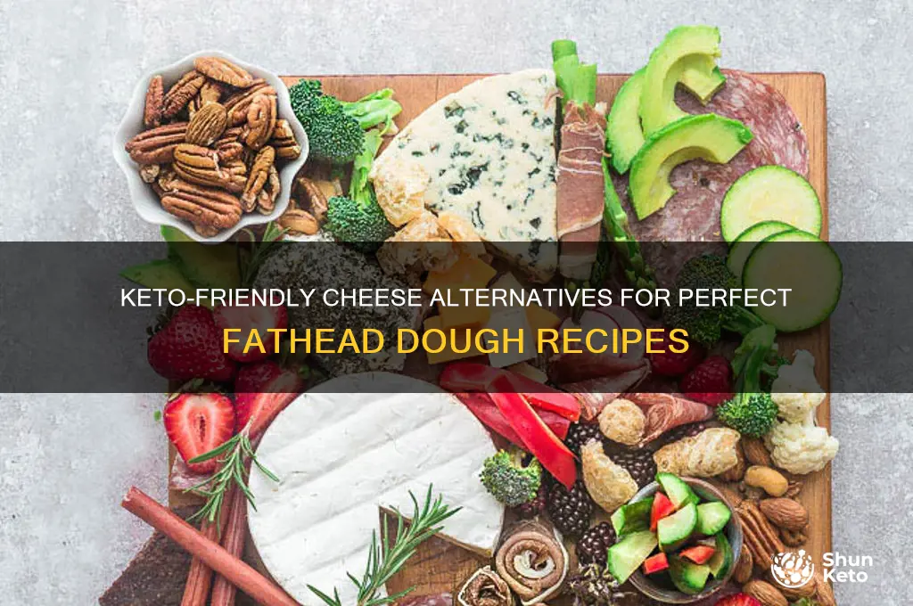 what can i substitute for cheese in keto fathead dough