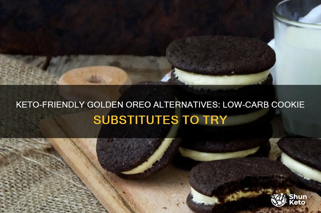 what can i substitute for golden oreos on keto