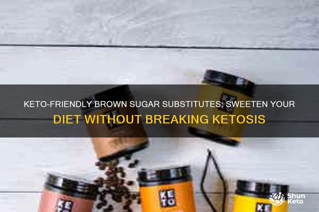 what can i use alternate to brown sugar in keto
