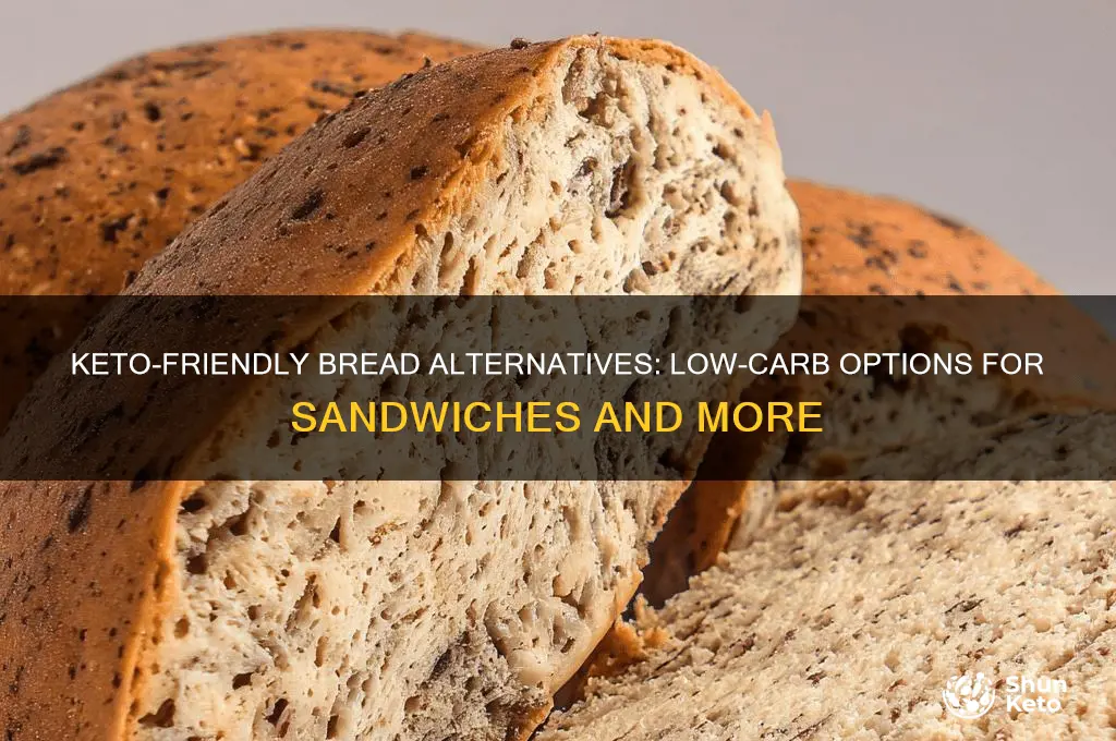what can i use as a bread substitute for keto