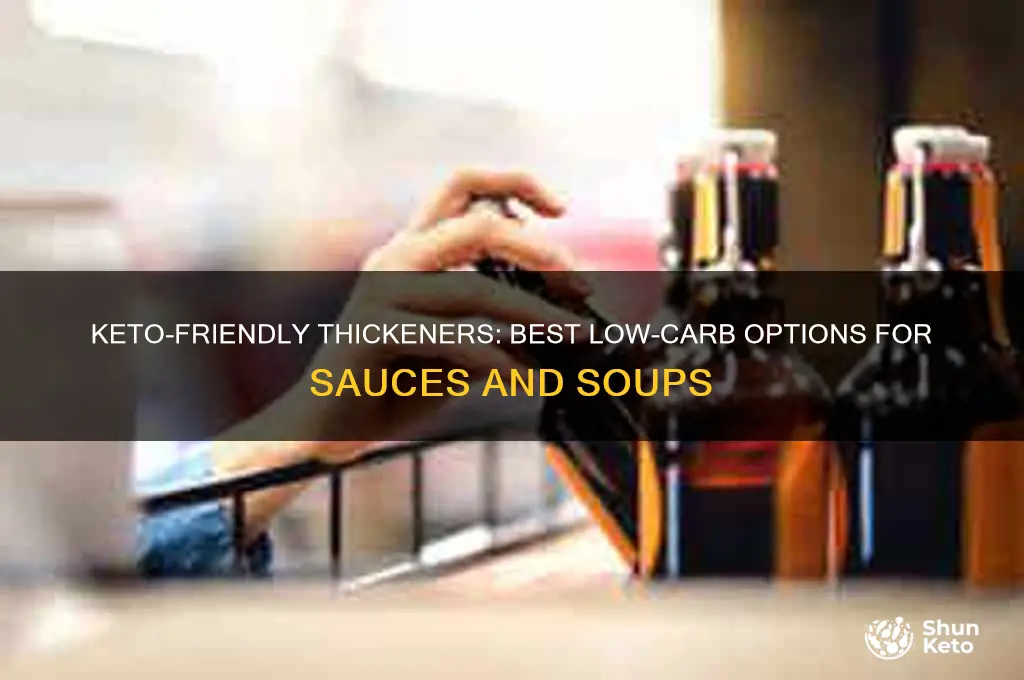 what can i use as a thickener on keto