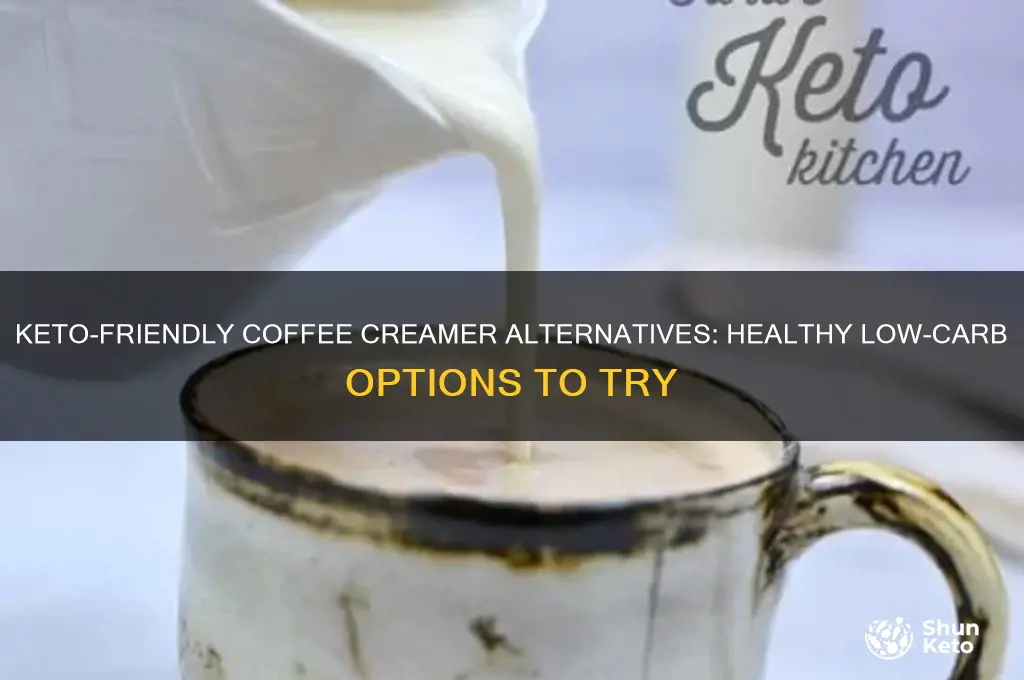 what can i use for coffee creamer on keto diet