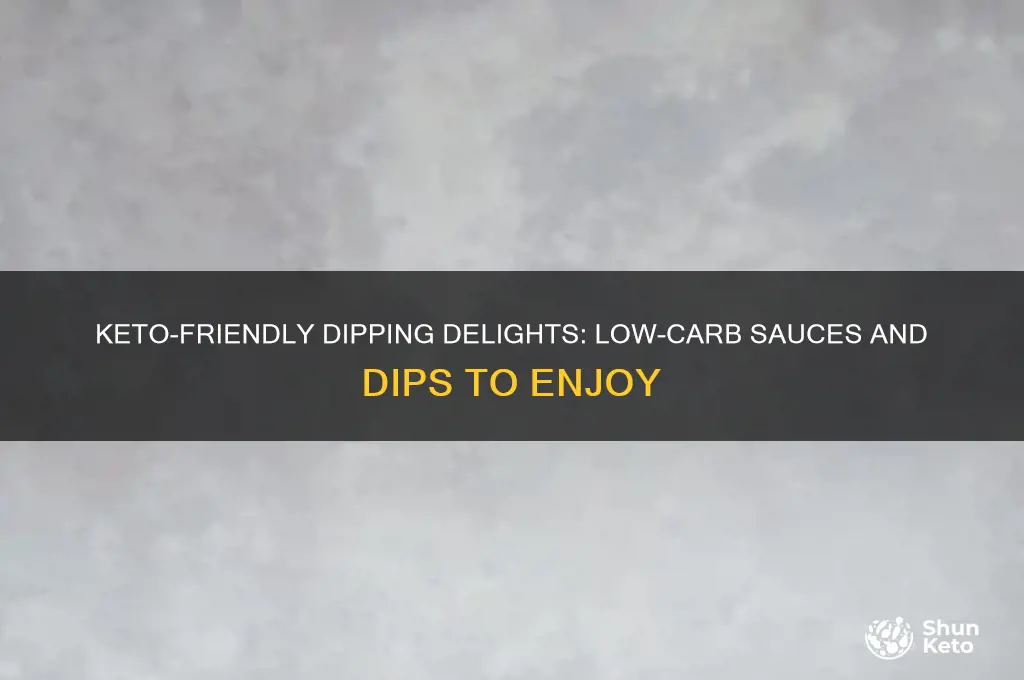 what can i use for dipping on keto