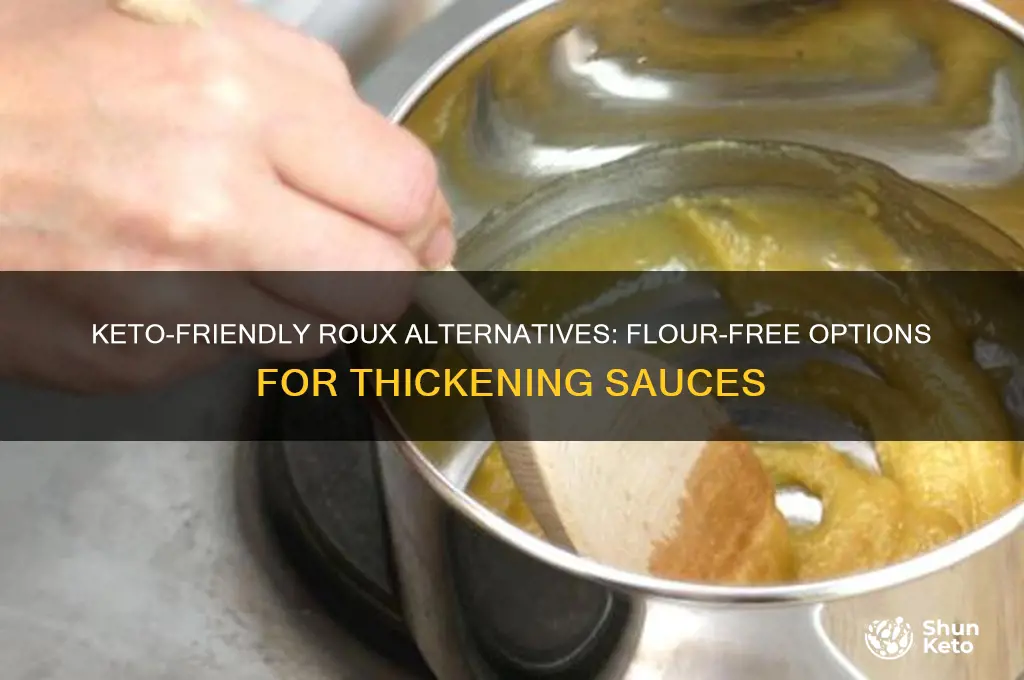 what can i use for roux instead of flour keto