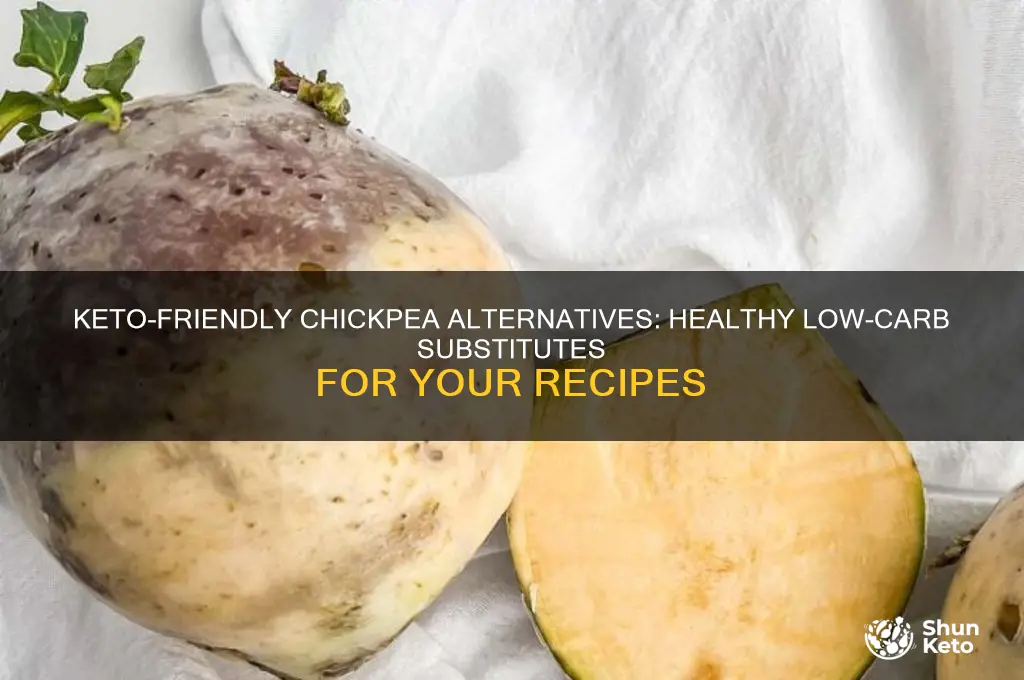 what can i use in place of chickpeas keto