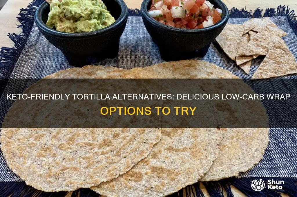 what can i use in place of tortillas for keto