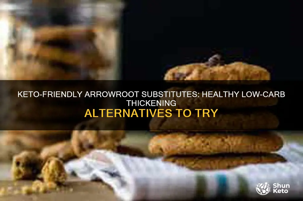 what can i use instead of arrowroot for keto diet