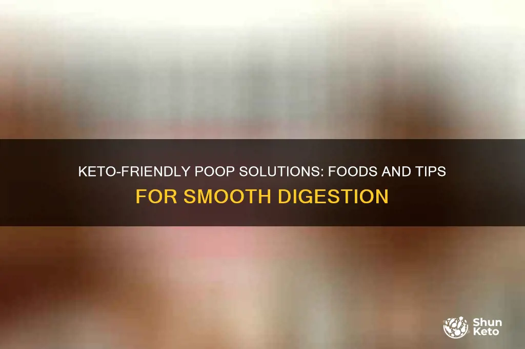 what can i use to makw me poop on keto