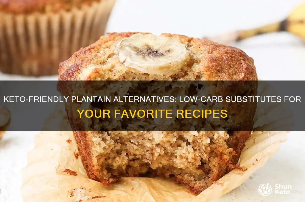 what can i use to replace plantain in keto