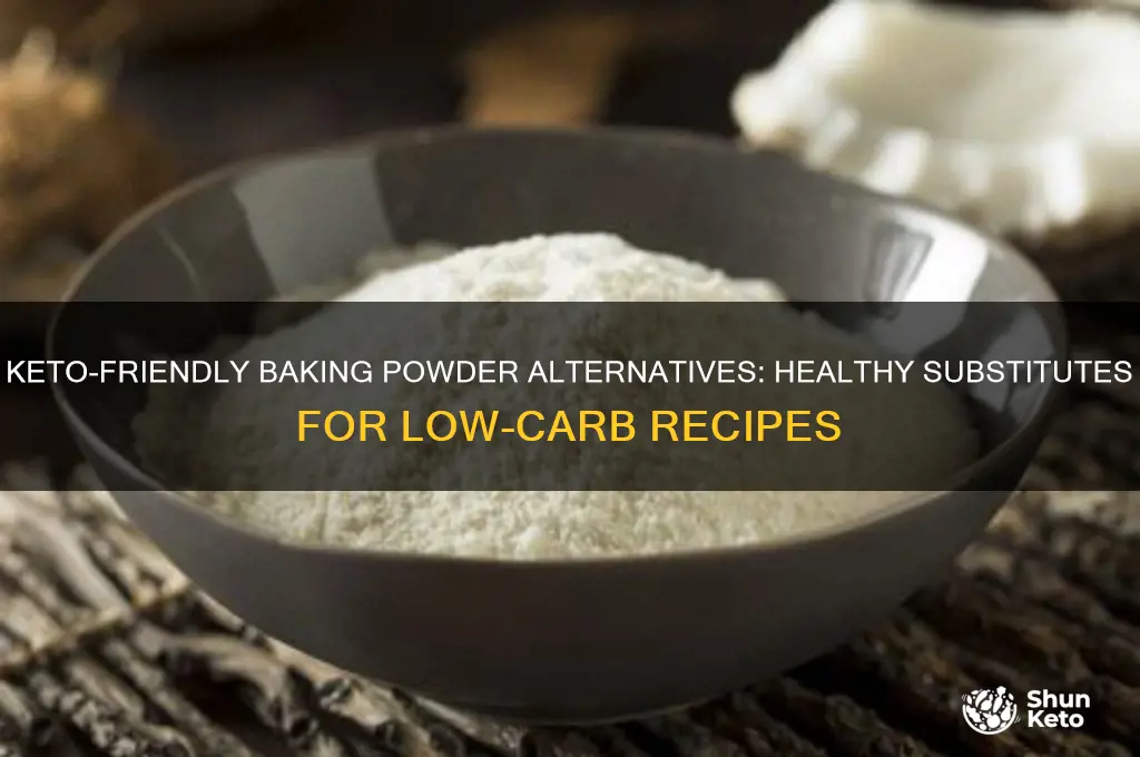 what can substitite for baking powder on keto
