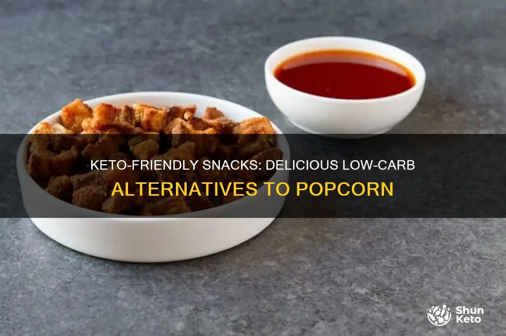what can substitue popcorn on keto