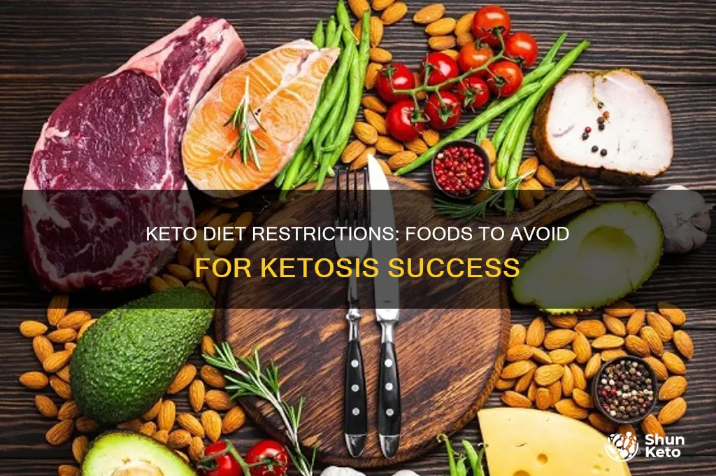 what can t you have on a keto diet