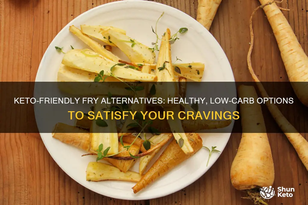 what can take theplace of fries on keto
