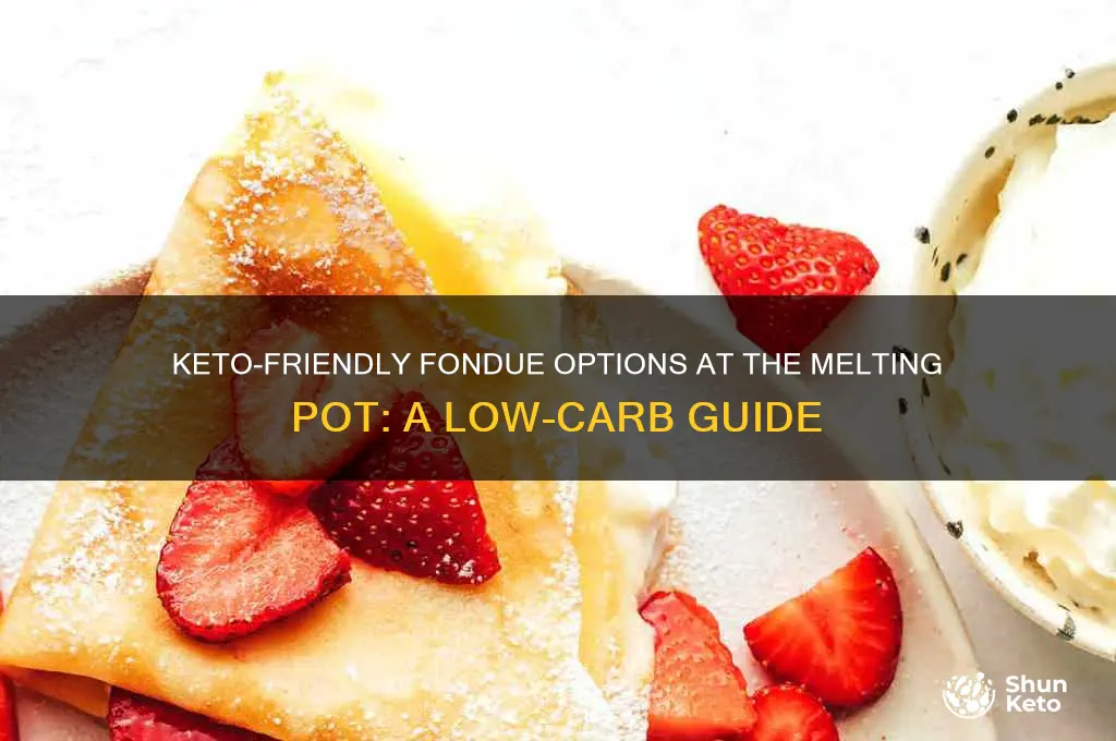 what can you eat at melting pot on keto