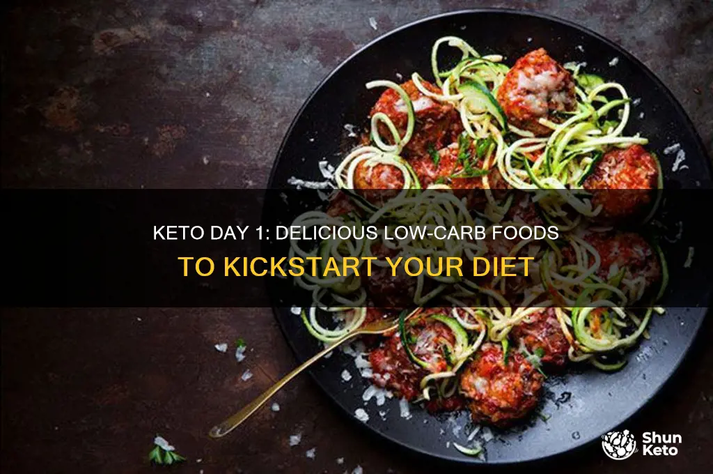 what can you eat on keto day 1