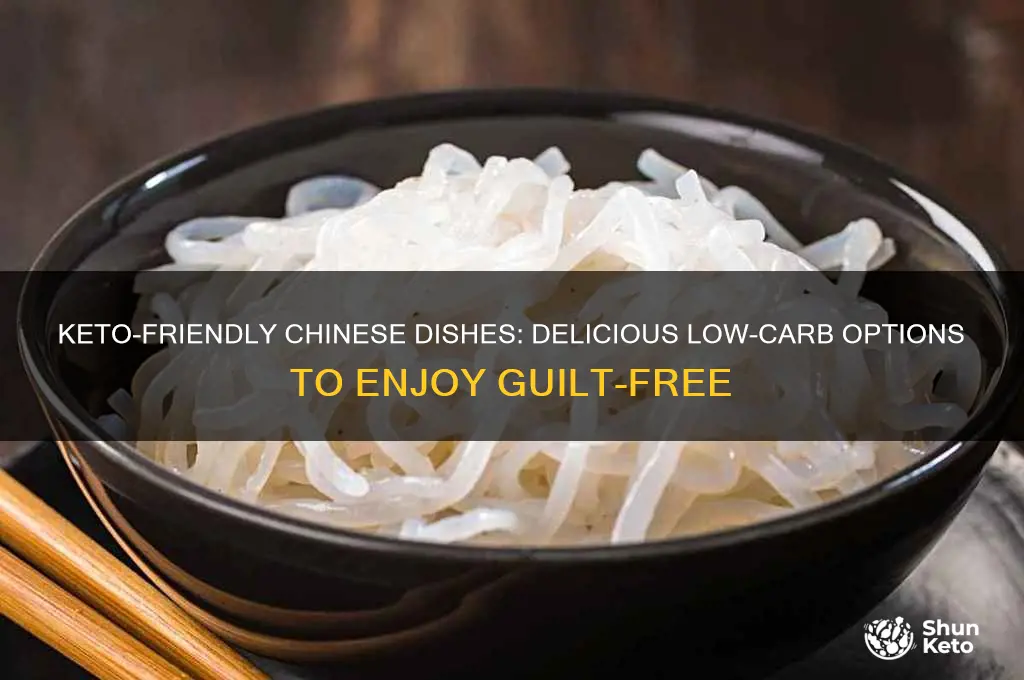 what can you get from chinese on keto