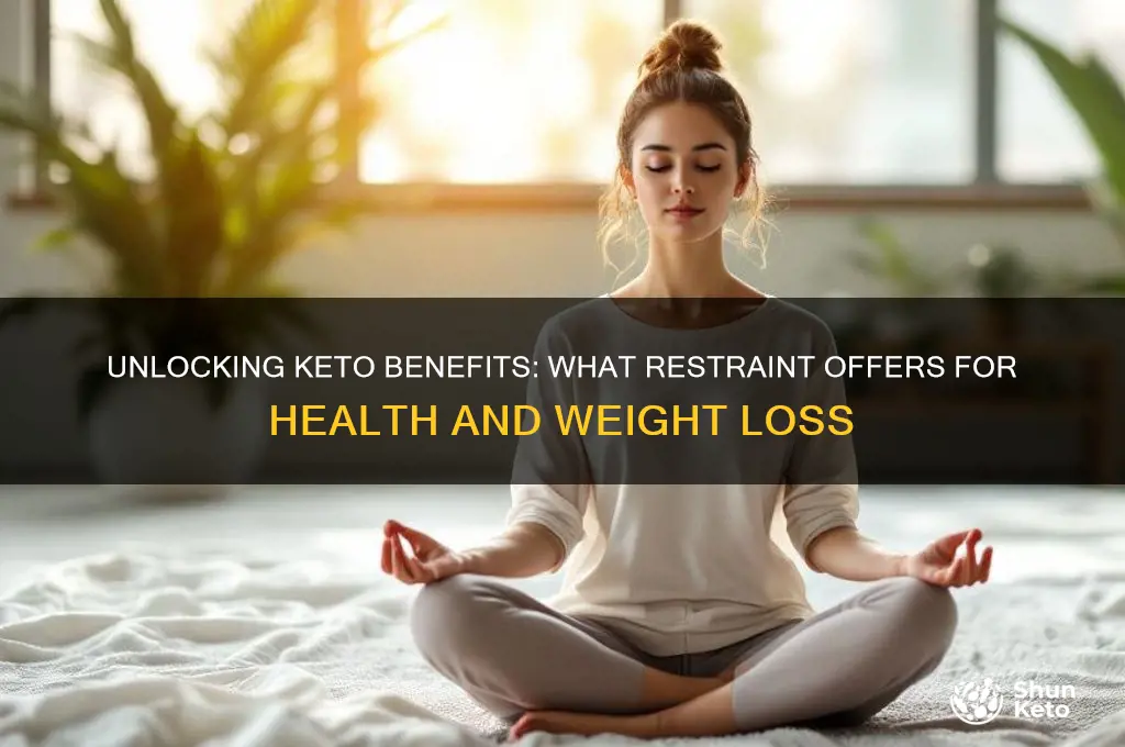 what can you get from restraint on keto