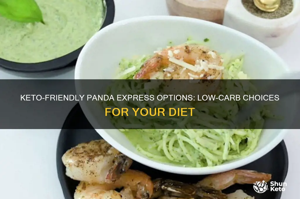 what can you have at panda express on keto