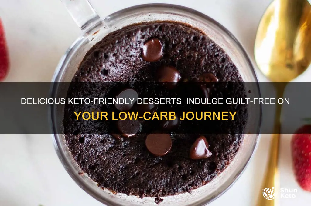 what can you have for desrt on keto diet
