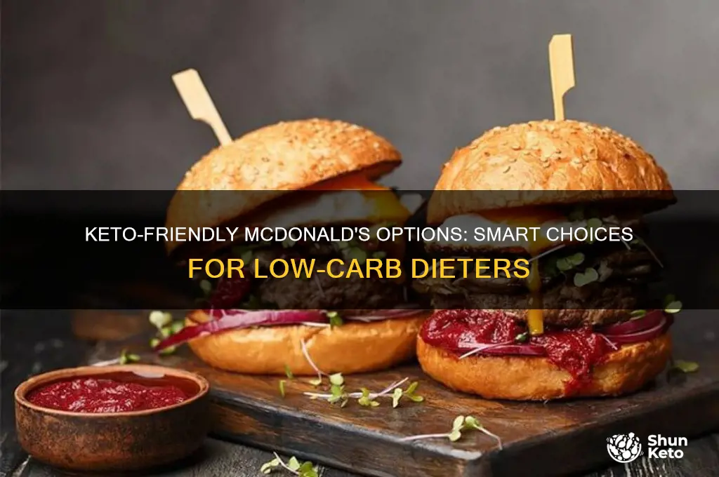 what can you have from mcdonalds in the keto diet