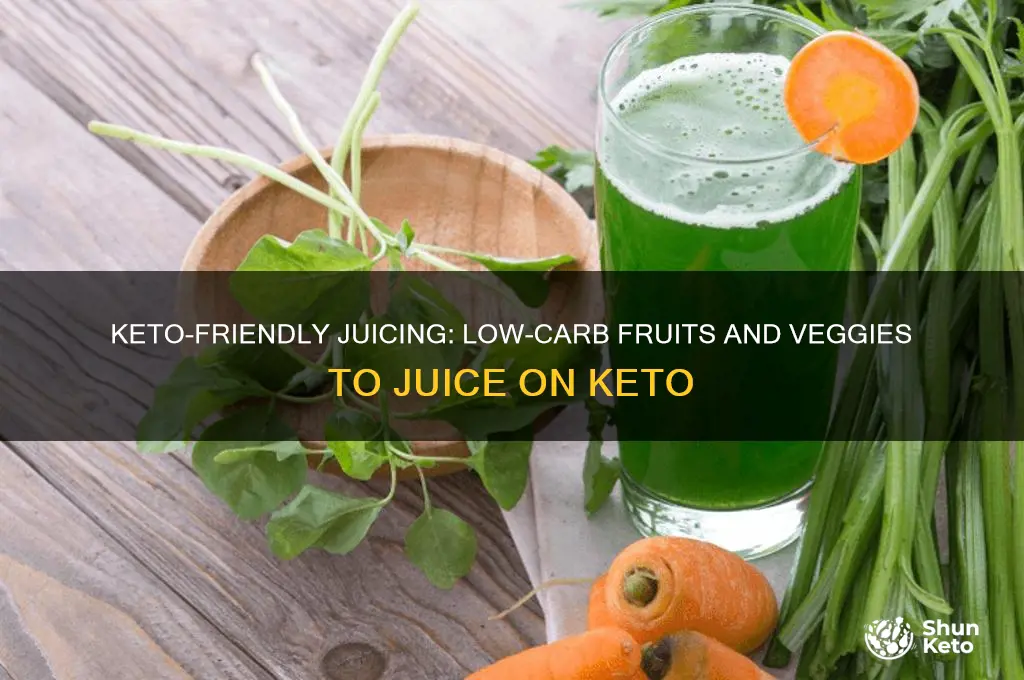what can you juice on keto