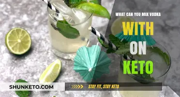 Keto-Friendly Vodka Mixers: Low-Carb Drink Ideas for a Guilt-Free Night