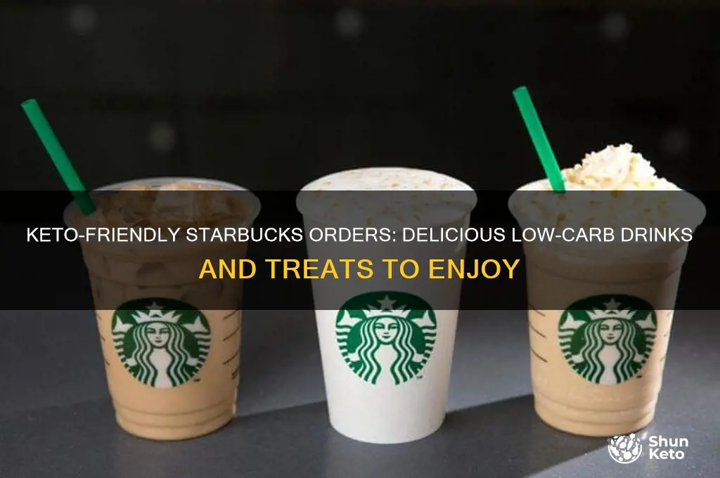 what can you order at starbucks that is keto approved