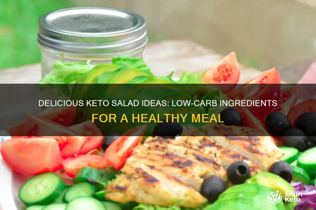 what can you put in a keto salad