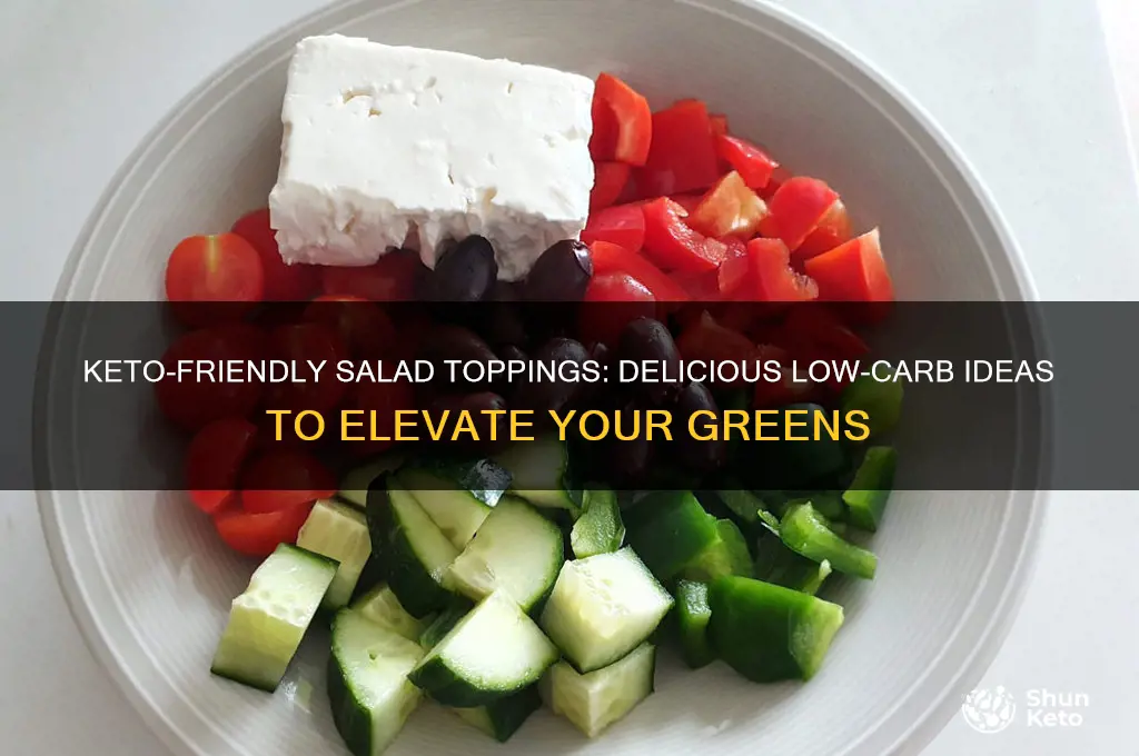 what can you put on a salad on keto diet