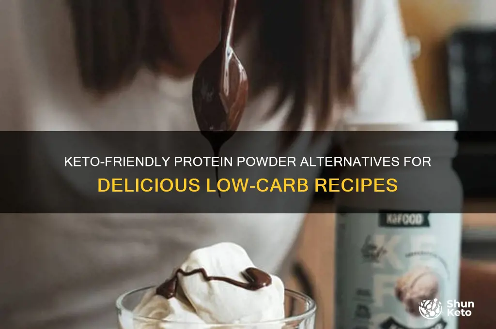 what can you replace for protein powder in keto recipes