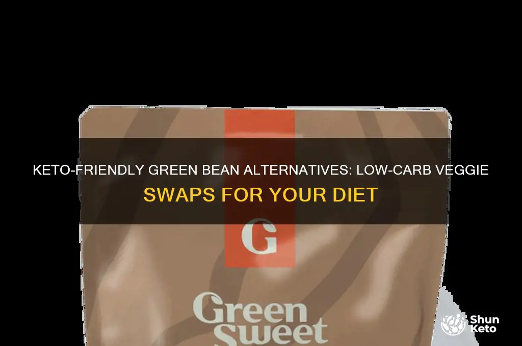 what can you replace green beans with for keto
